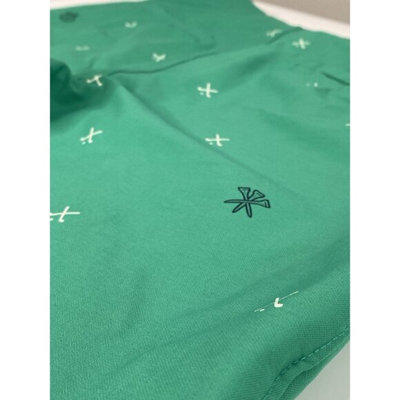 Nike Flex Novelty Lucky Charms Shorts Mens L 33* 10” Inseam Green Golf Slim Fit - Picture 9 of 16